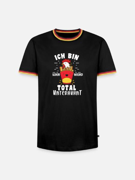 Hühnerflüsterer Huhn Hühnerhalter Hühner - Männer Kontrast-T-Shirt - Schwarz/Dreifarbig
