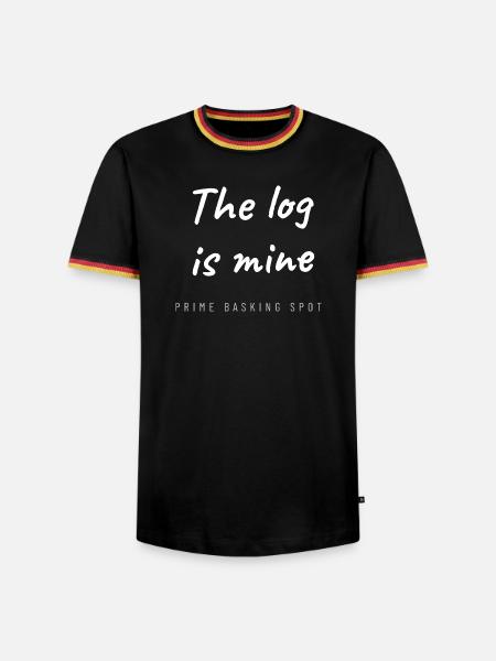 Schildkroete Haustier Langsam Schildkroeten Panzer - Männer Kontrast-T-Shirt - Schwarz/Dreifarbig