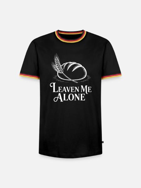 Leave Me Alone Logo T-Shirt - Männer Kontrast-T-Shirt - Schwarz/Dreifarbig