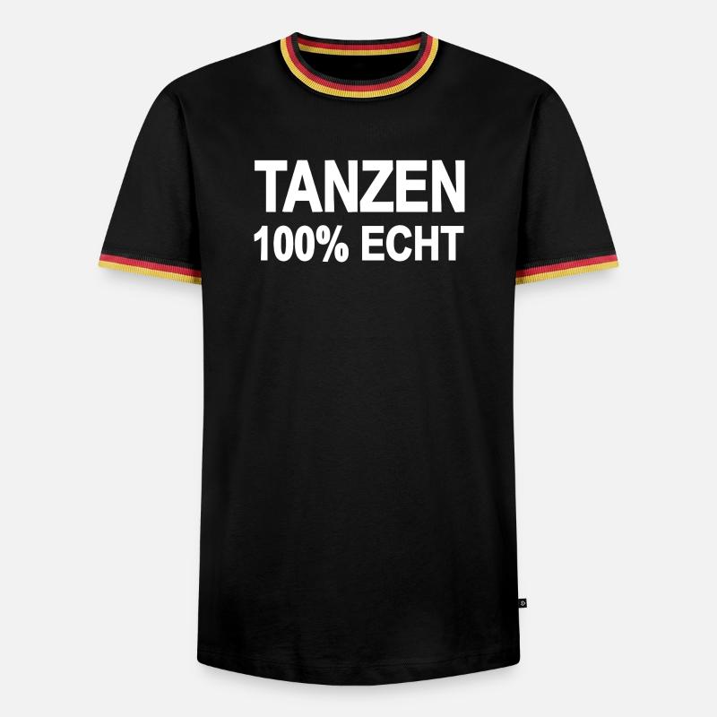 Dance - Men's Ringer Shirt - black/tricolour