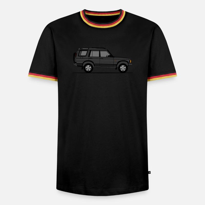 Discovery 2 Black - Men's Ringer Shirt - black/tricolour
