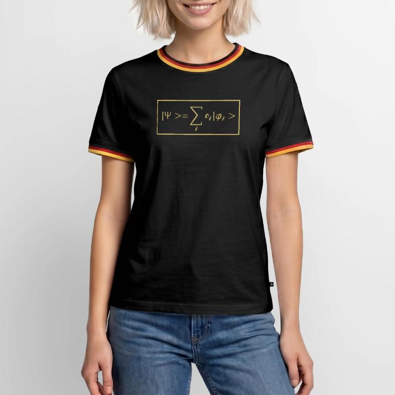 Quantum Physics Quantum Physics Quantum Leap Men's Ringer Shirt