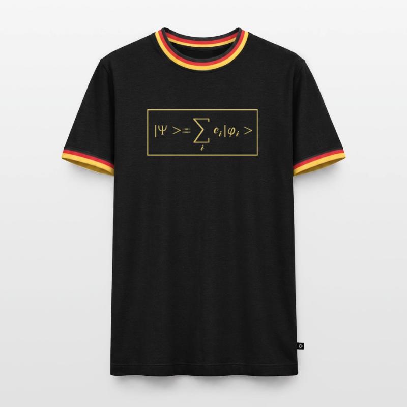 Quantum Physics Quantum Physics Quantum Leap Men's Ringer Shirt