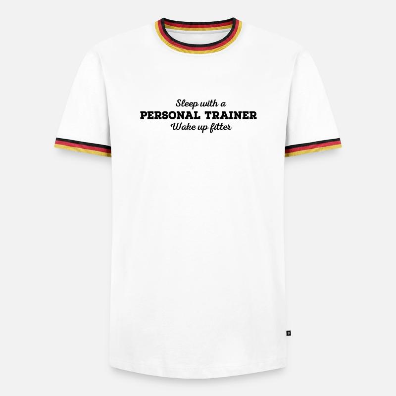 Personal Trainer - Men's Ringer Shirt - white/tricolour