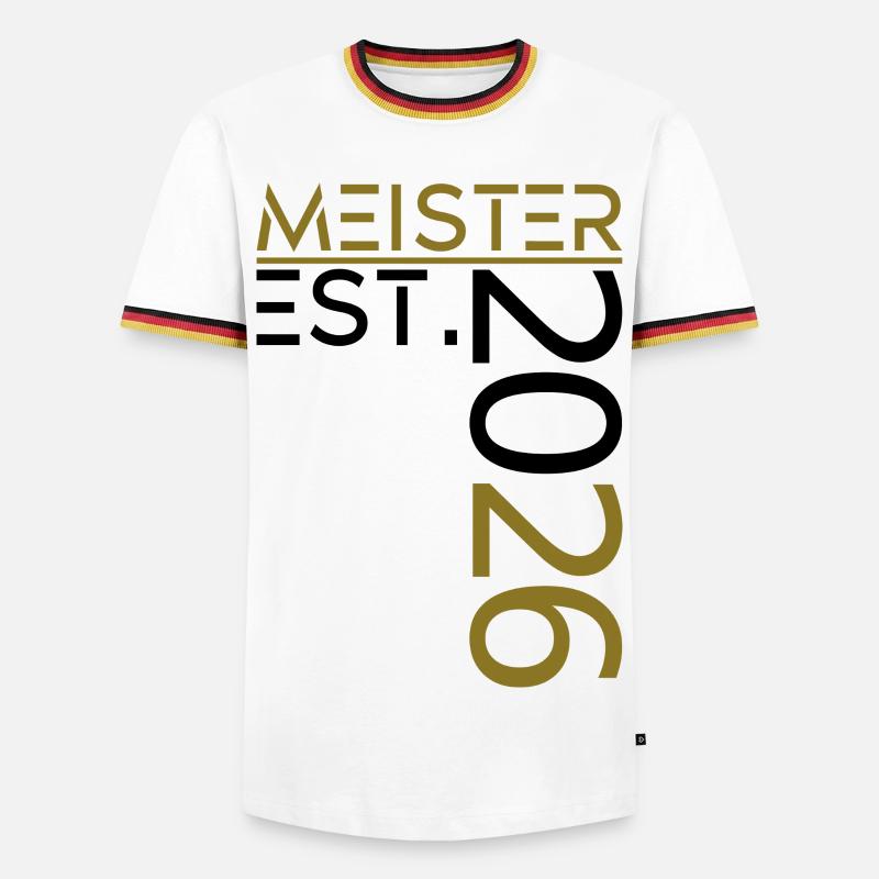 Master est. 2026 - Men's Ringer Shirt - white/tricolour