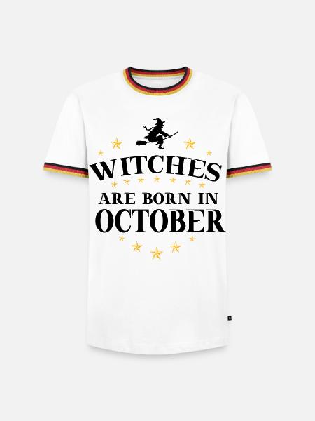 Witches October - Men's Ringer Shirt - white/tricolour
