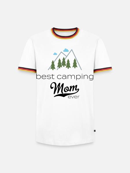 camper - Men's Ringer Shirt - white/tricolour