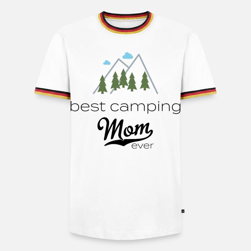 camper - Men's Ringer Shirt - white/tricolour