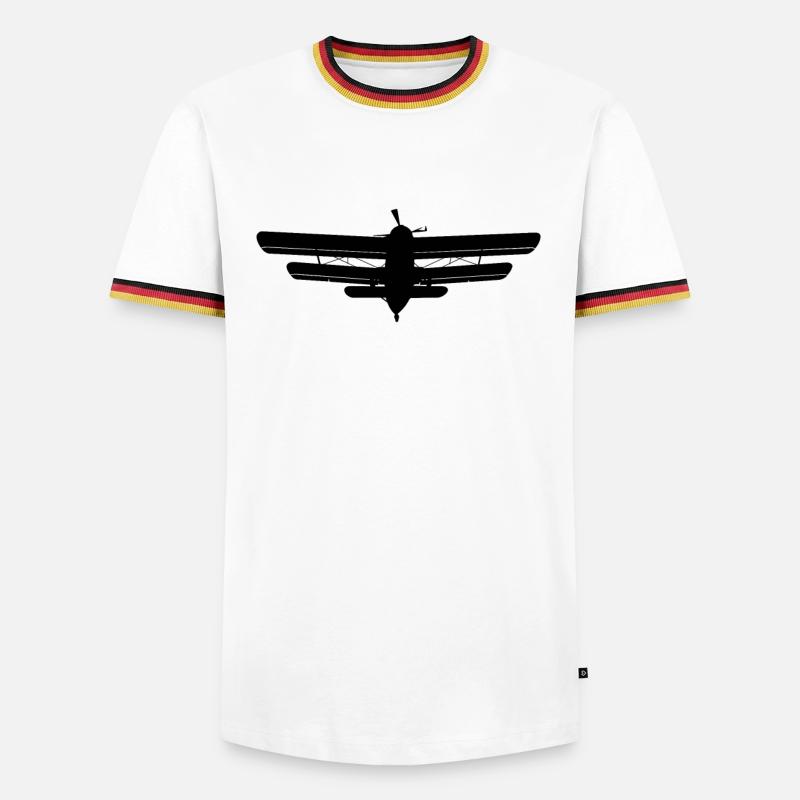 An-2 - Men's Ringer Shirt - white/tricolour