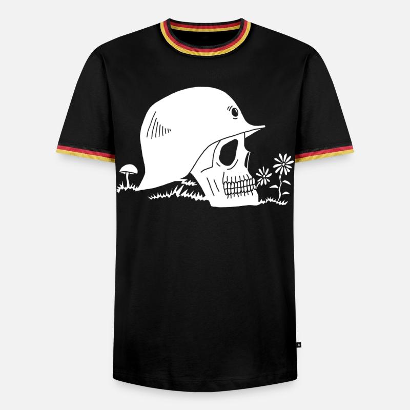 Ex-serviceman - Men's Ringer Shirt - black/tricolour