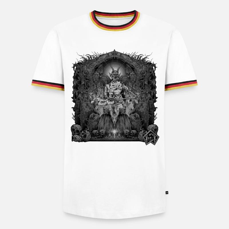 Baker, Baker, Master Baker, Master Baker - Men's Ringer Shirt - white/tricolour