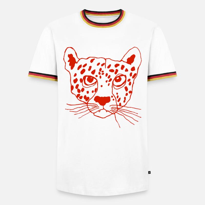Leff Jeopardy - Men's Ringer Shirt - white/tricolour