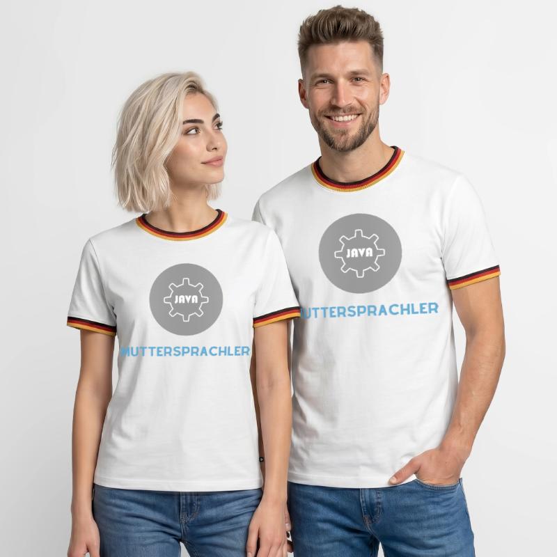 Native speaker: JavaScript Edition Men's Ringer Shirt