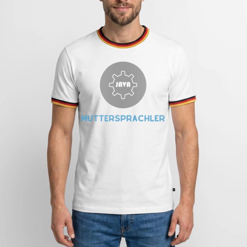 Native speaker: JavaScript Edition Men's Ringer Shirt