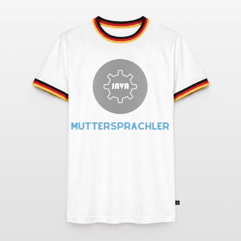 Native speaker: JavaScript Edition Men's Ringer Shirt