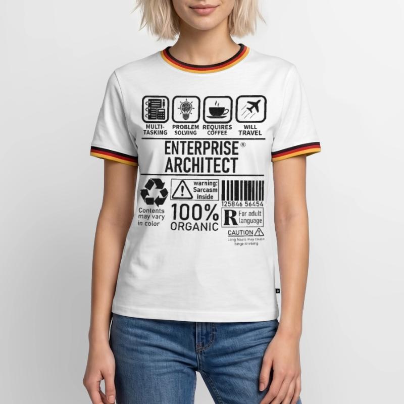 Enterprise Architect multi tasking problem solving T-shirt contrasté Homme