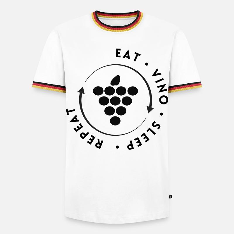 Bacchus' Legacy - Men's Ringer Shirt - white/tricolour
