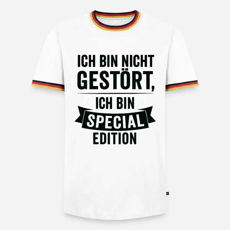 I'm Special Edition - Men's Ringer Shirt - white/tricolour
