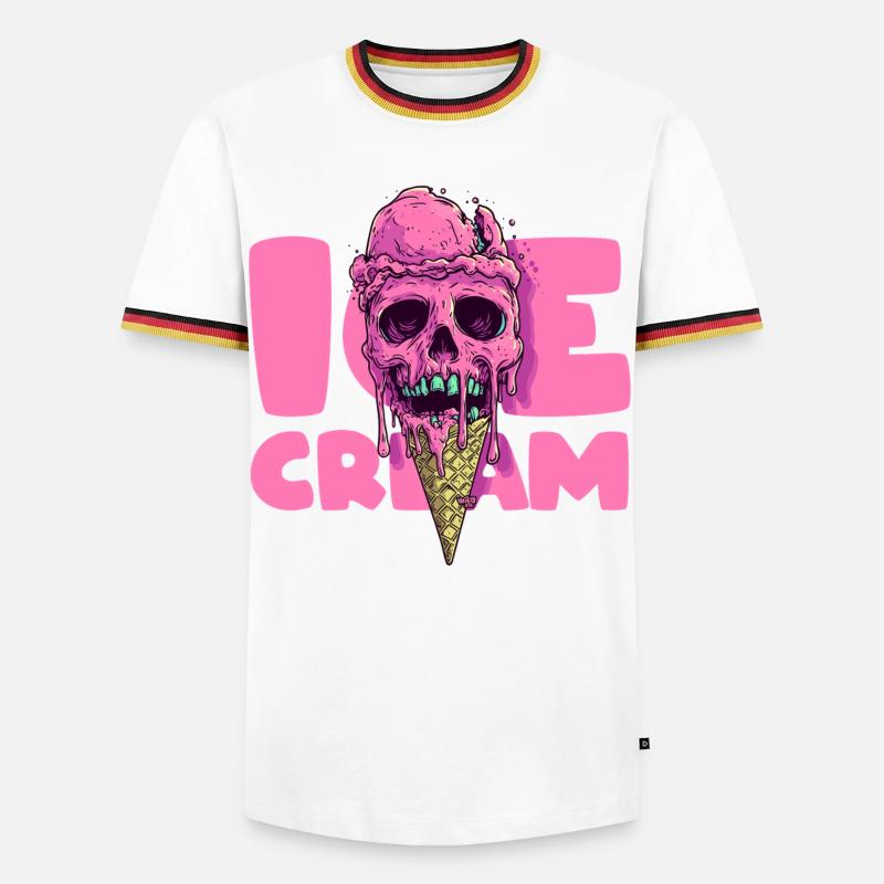 Funny.... - Men's Ringer Shirt - white/tricolour