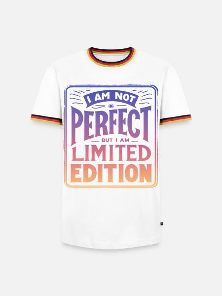 Limited edition - Men's Ringer Shirt - white/tricolour