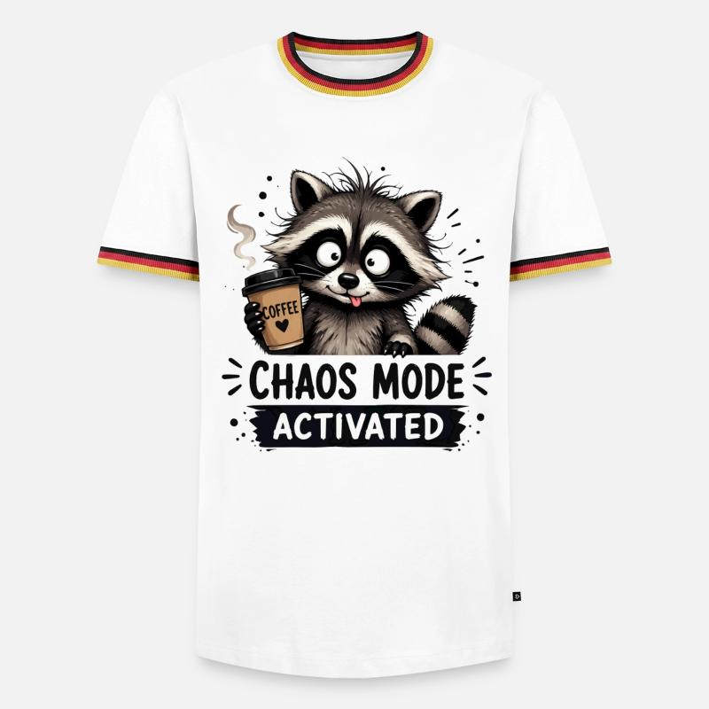 Mayhem Mode Enabled - Men's Ringer Shirt - white/tricolour