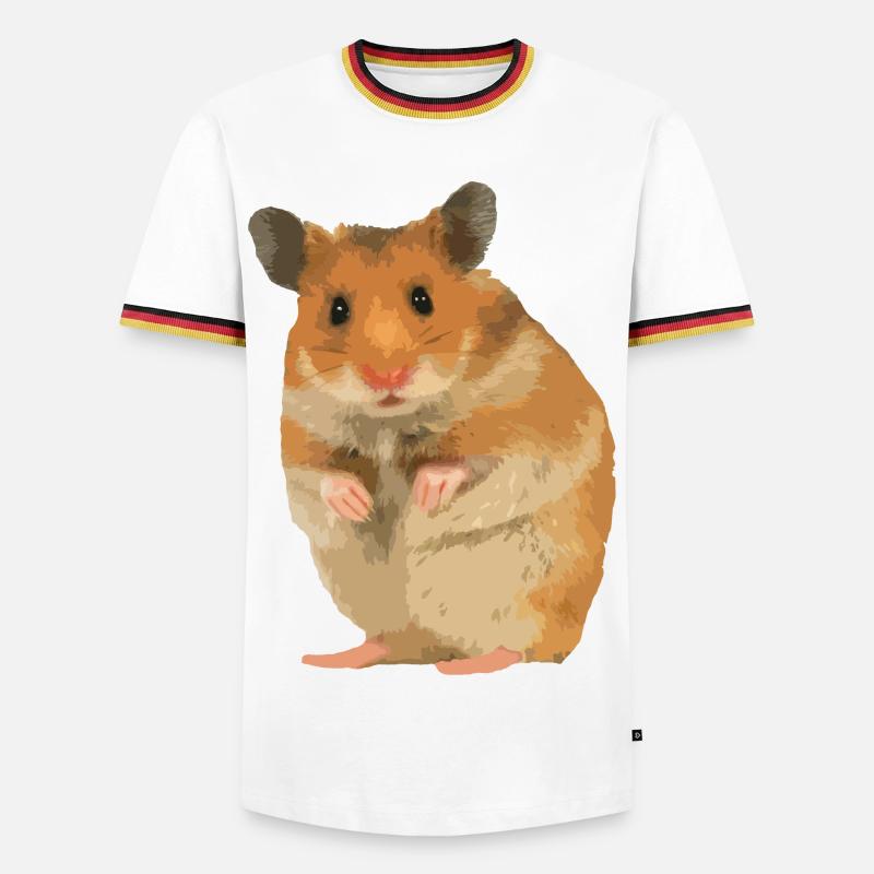 Hamster - Men's Ringer Shirt - white/tricolour
