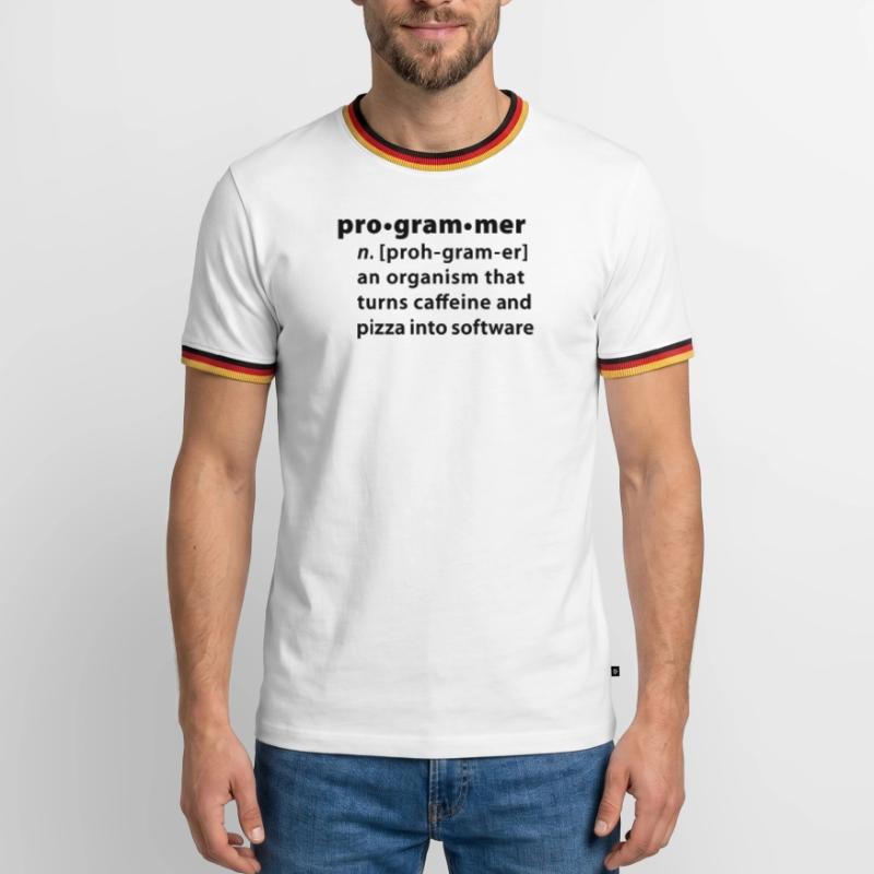 Programmer definition - Programmer la définition T-shirt contrasté Homme