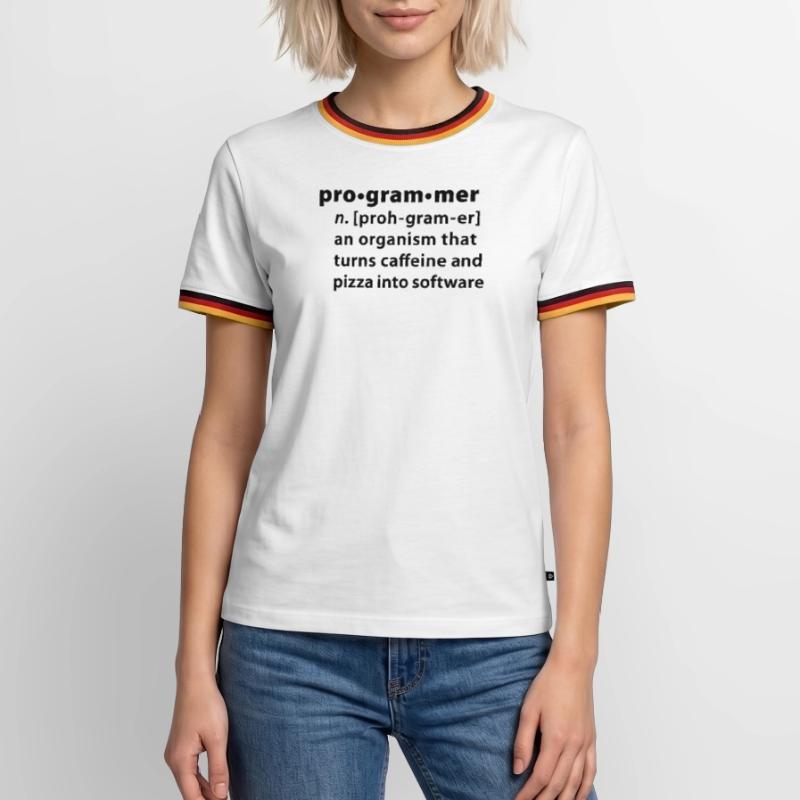 Programmer definition - Programmer la définition T-shirt contrasté Homme
