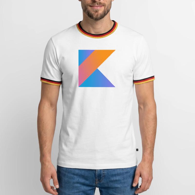 programmer nerd computer source new K sign pc c Men's Ringer Shirt