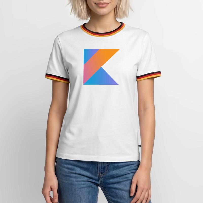 programmer nerd computer source new K sign pc c Men's Ringer Shirt