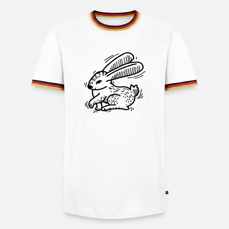 Easter Easter - Men's Ringer Shirt - white/tricolour