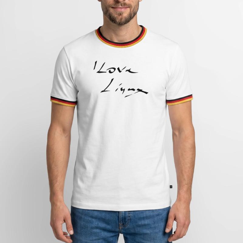 Linux, Software, programmieren Männer Kontrast-T-Shirt