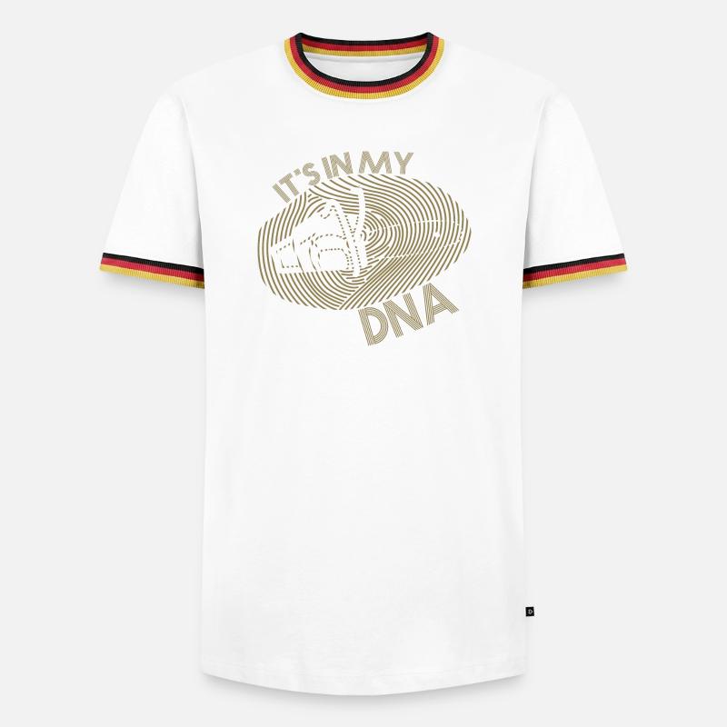 Lumberjack Chainsaw Chainsaw - Men's Ringer Shirt - white/tricolour