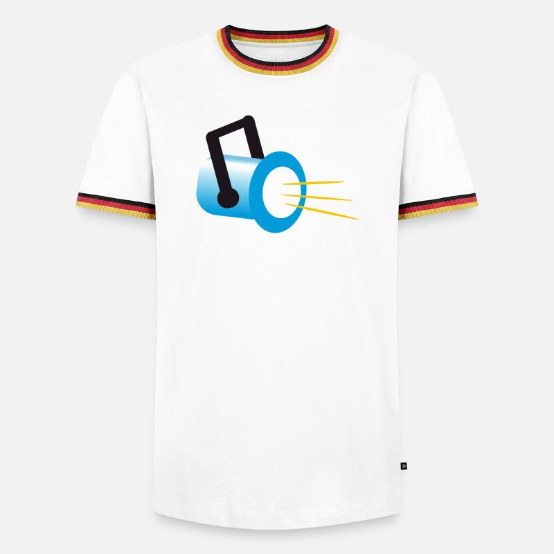 Headlights | Headlight - Men's Ringer Shirt - white/tricolour