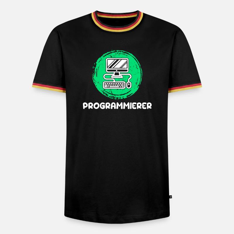 Computer Freak Scripting Programmeur Développeur - T-shirt contrasté Homme - noir/tricolore