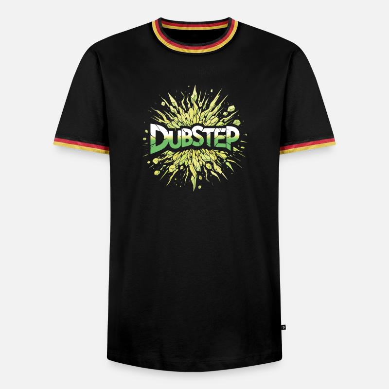 Dubstep Explosion - Men's Ringer Shirt - black/tricolour