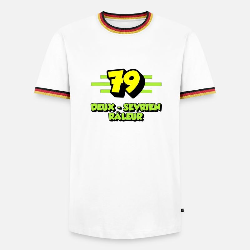 Two grumbling Sevrians - Men's Ringer Shirt - white/tricolour