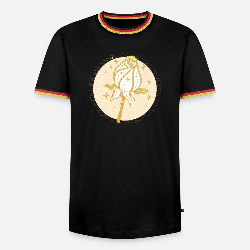 In memory - Men's Ringer Shirt - black/tricolour