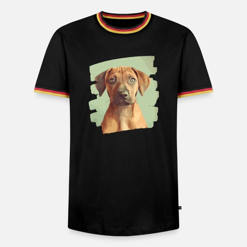 Rhodesian Ridgeback - Men's Ringer Shirt - black/tricolour