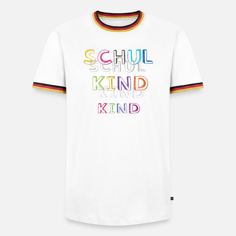 First Class 2025 - Men's Ringer Shirt - white/tricolour
