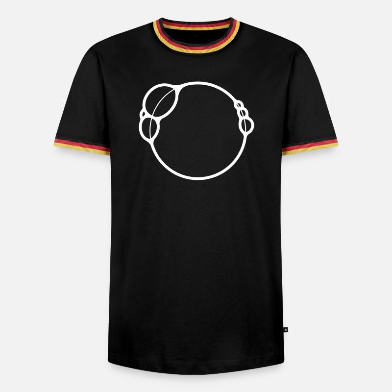 Bubbles - Men's Ringer Shirt - black/tricolour