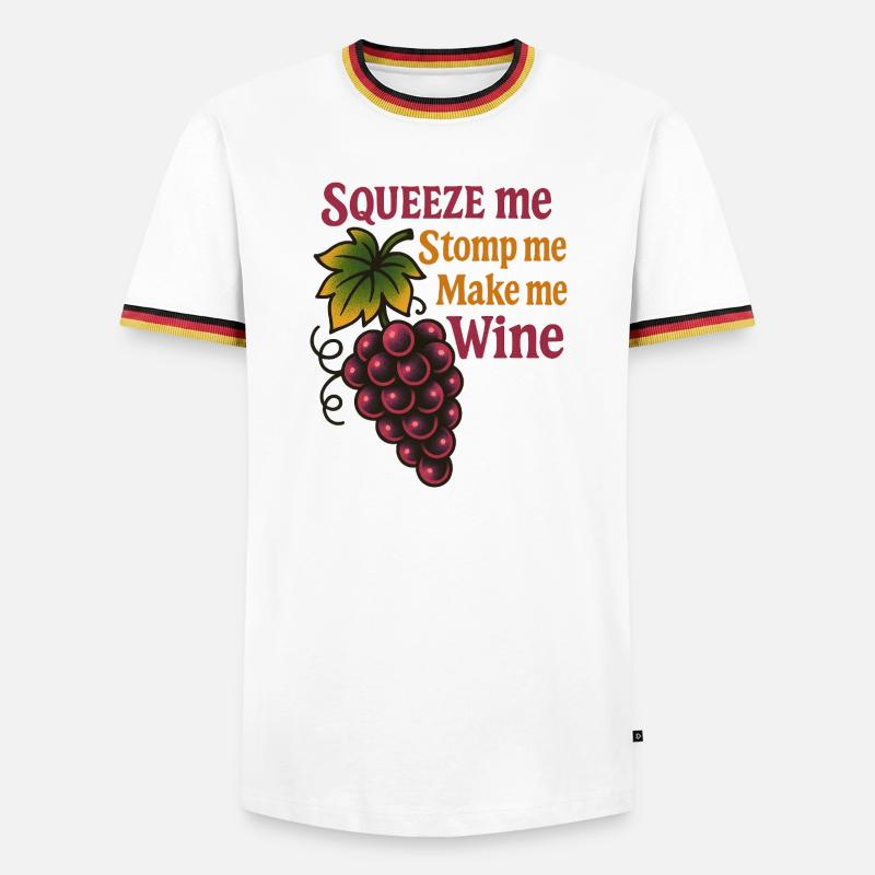 Winemaker humor - Men's Ringer Shirt - white/tricolour