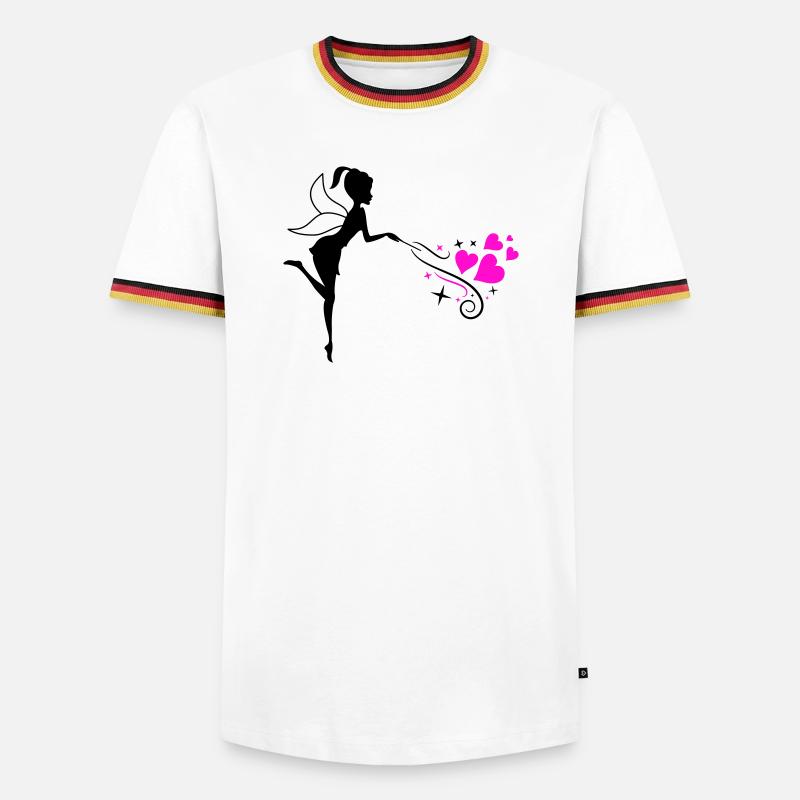 Fairy Elf Spell - Men's Ringer Shirt - white/tricolour