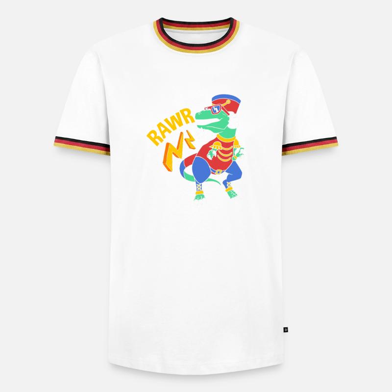 Nutcracker Christmas - Men's Ringer Shirt - white/tricolour