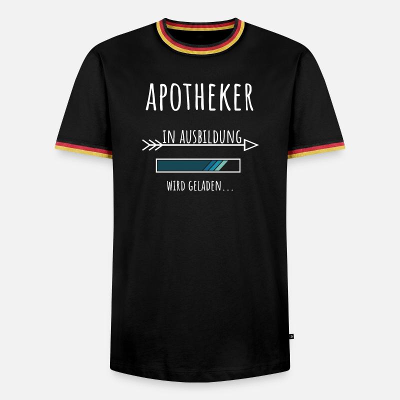 Pharmacy Student Profession Training Pharmacist - Men's Ringer Shirt - black/tricolour