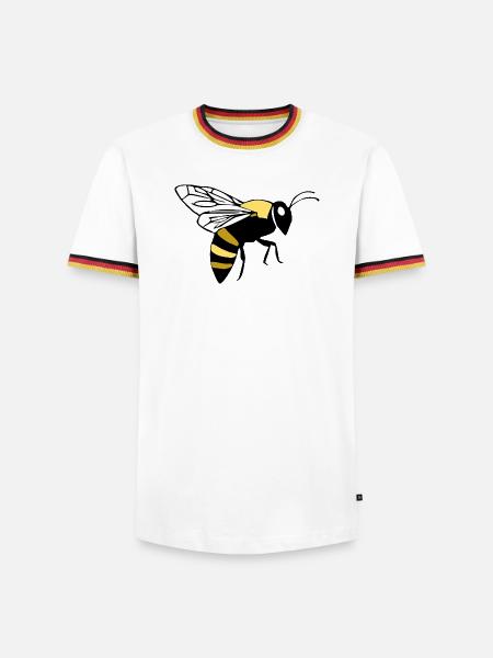 Bee Honey Bee Beekeeper Gift - Men's Ringer Shirt - white/tricolour