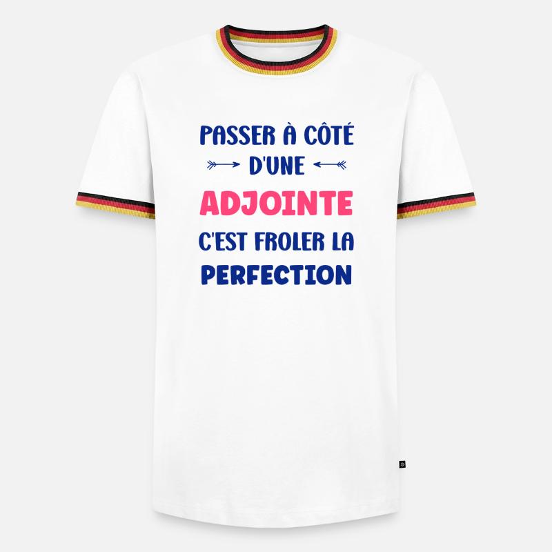 Assistant - Men's Ringer Shirt - white/tricolour