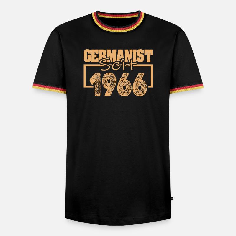 Studi 1966 - Men's Ringer Shirt - black/tricolour