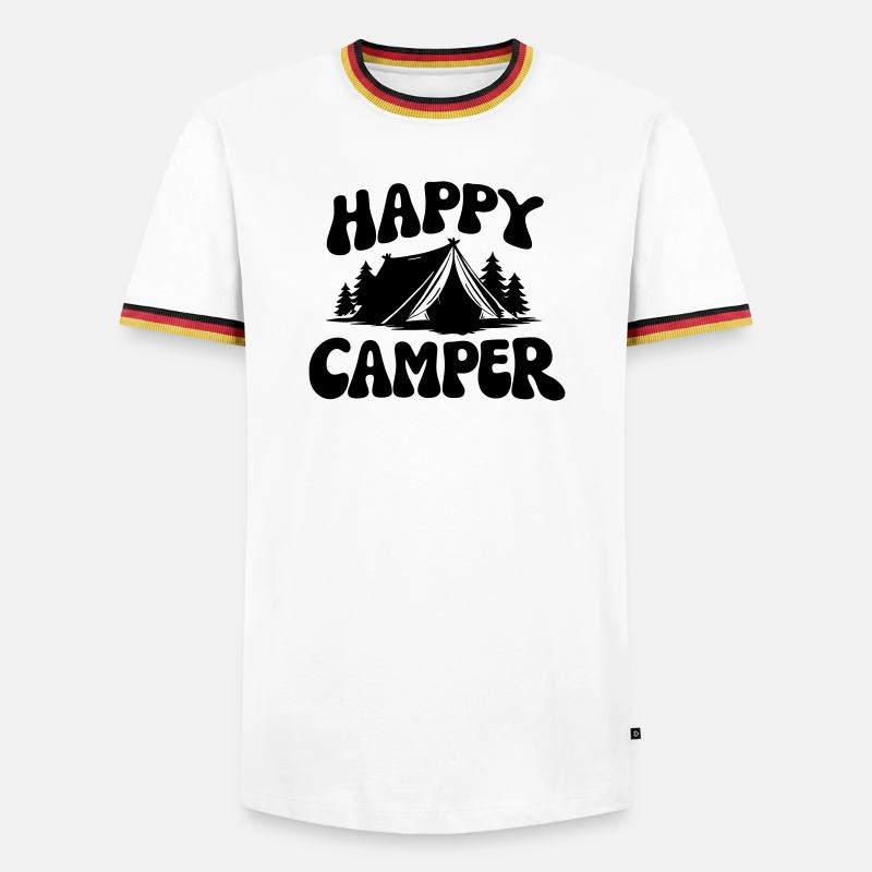 Camper - Men's Ringer Shirt - white/tricolour