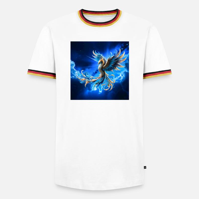 Fire Sky Phoenix - Men's Ringer Shirt - white/tricolour